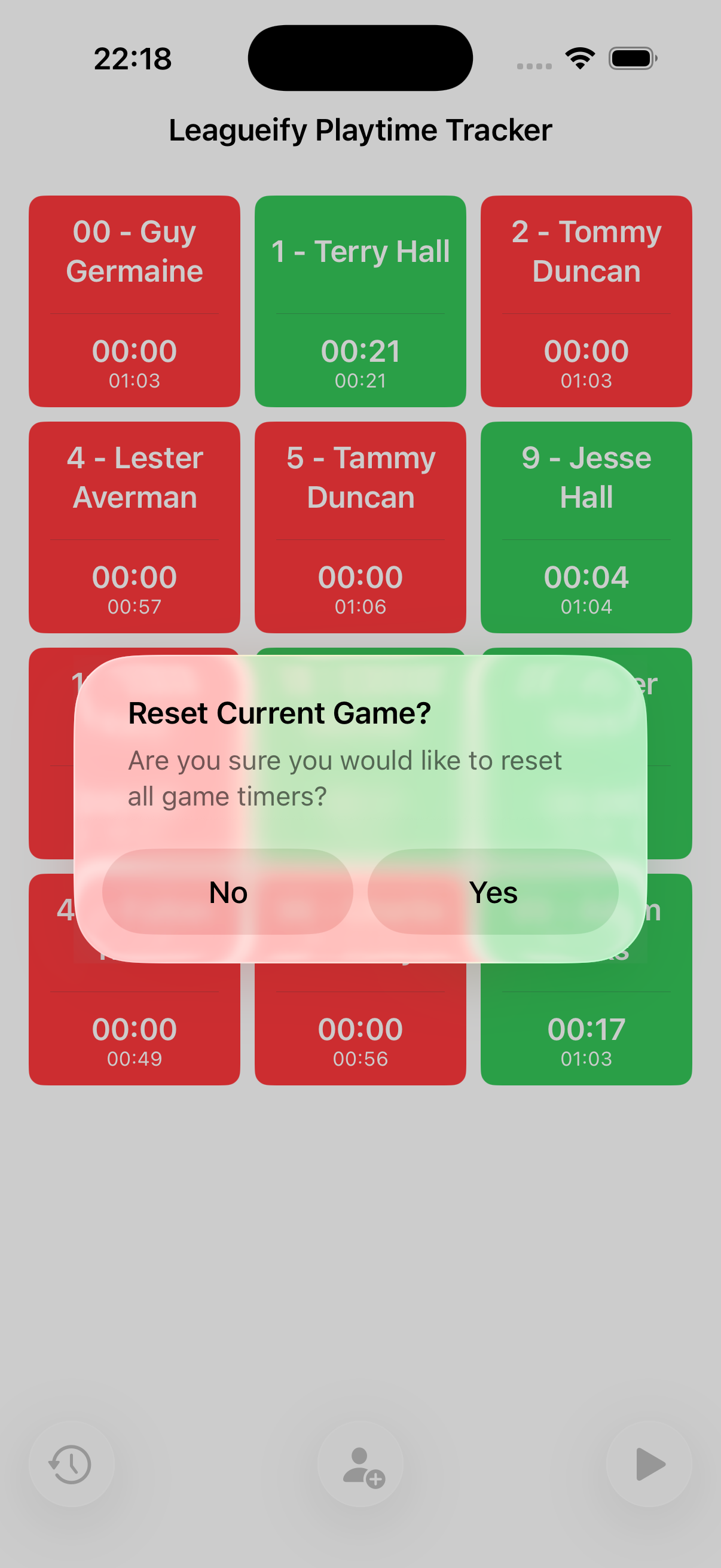 Leagueify Playtime Tracker