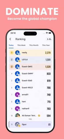 Wordsmith: Word Puzzle iPhone screenshot
