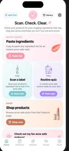 Acne Safe Check Screenshot 1 of 10