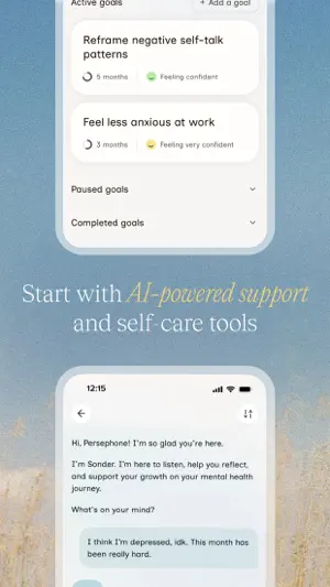 SonderMind - Mental Health screenshot 3