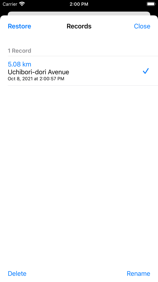 #3. Walk Route Generator (iOS) Von: Takafumi AMANO