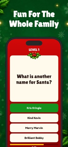 Christmas Countdown Quiz Game Screenshot 4 of 4