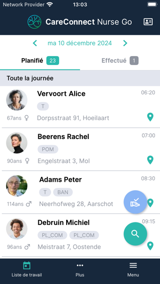 Screenshot #1 pour CareConnect Nurse Go