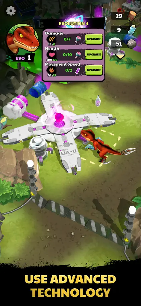 Raptor Evolution: Survival - Games App | MWM