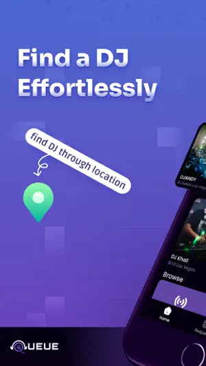 Queue - For Listeners & DJs screenshot 1