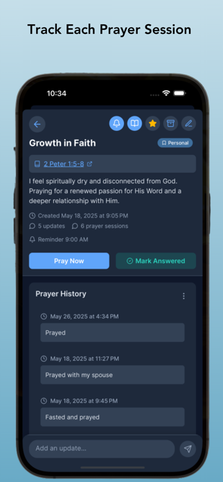 Project 4:6 - Prayer Tracker Screenshot 3 of 10