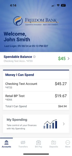 Freedom Bank of Virginia screenshot 3