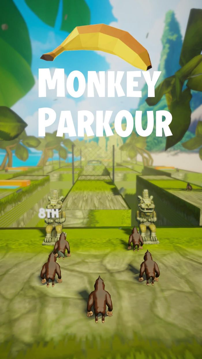 Monkey Parkour gorilla leap