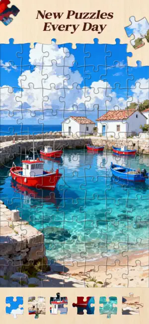 Jigsaw Puzzles: Daily Art HD screenshot 2