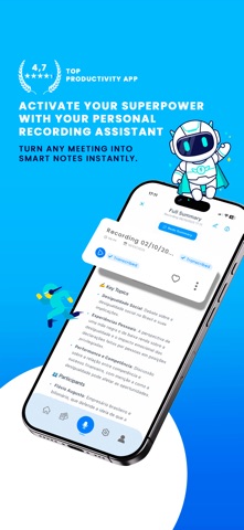 Recordly - AI Note Taker Screenshot 1 of 10