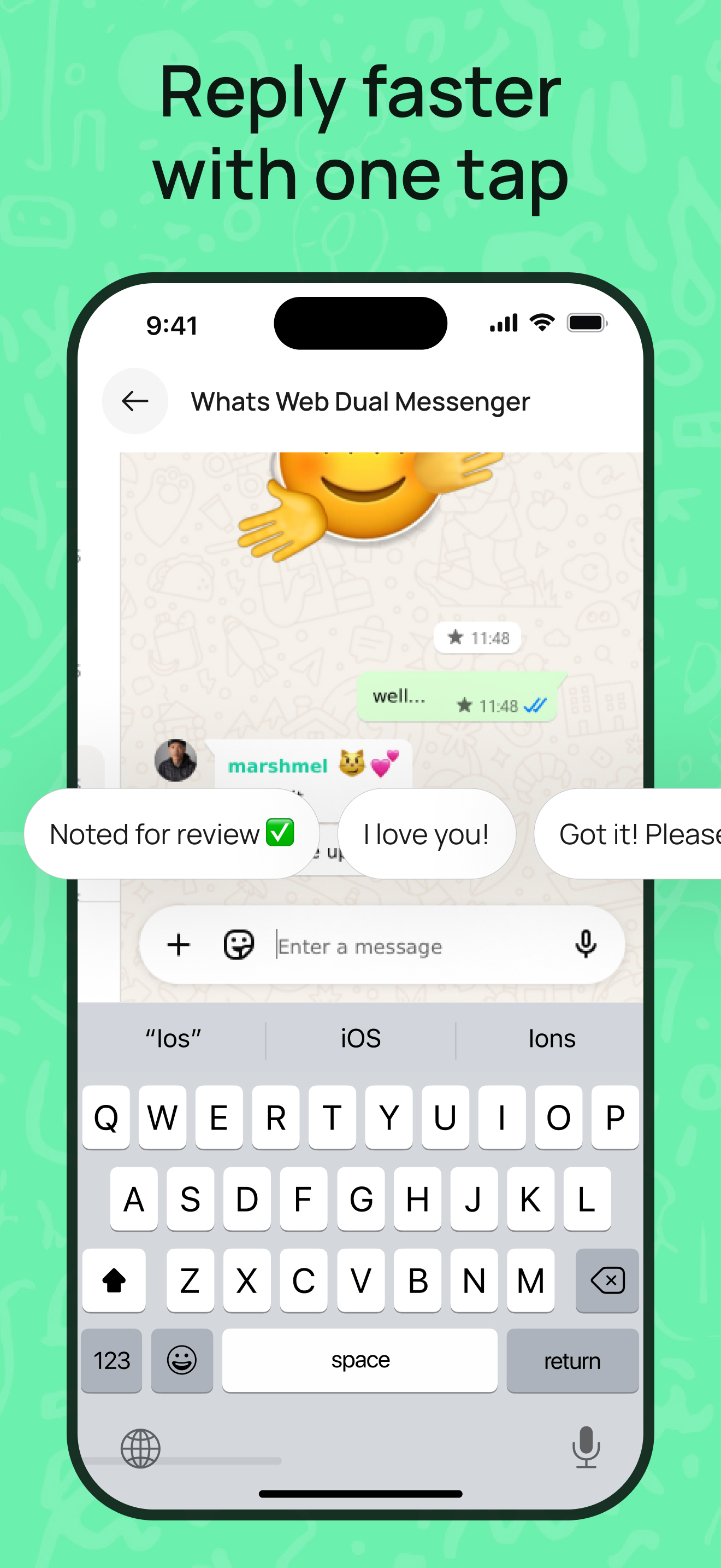 Whats Web: Dual Messenger