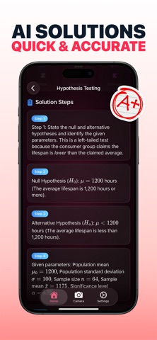 Statistics AI: Homework Helper Screenshot 3 of 7