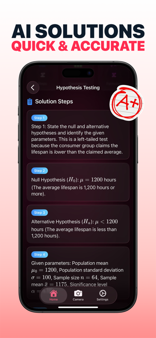 Statistics AI: Homework Helper Screenshot 3 of 7