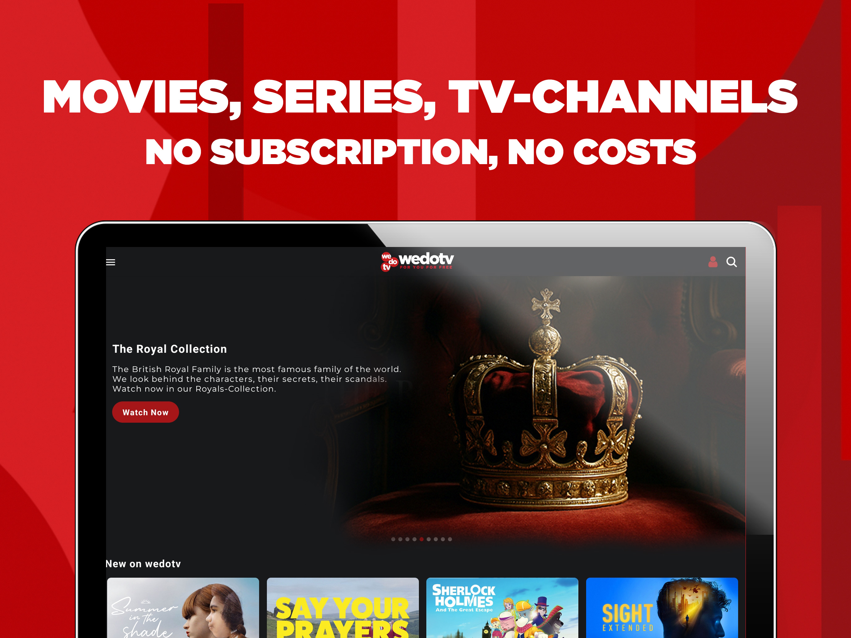 Movies, Series & TV on wedotv screenshot 7