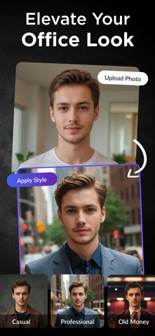 AI Headshot Generator & Photos iPhone screenshot