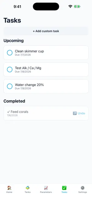 TankPulse: Reef Tank Tracker screenshot 2