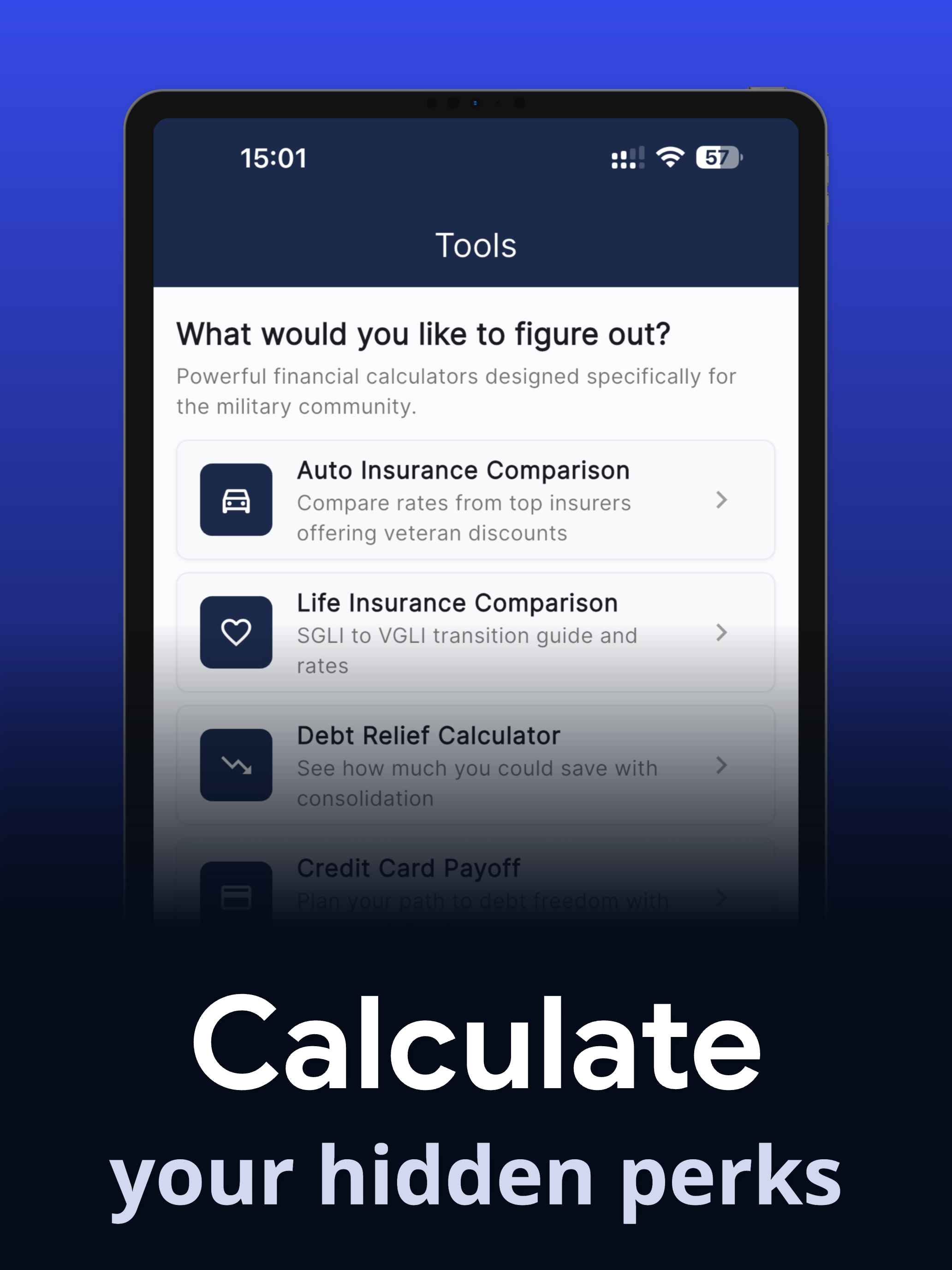 Brave Veteran: Benefits Guide screenshot 7