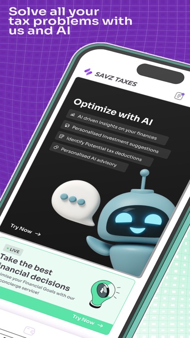 Savz: Taxes and Investment Screenshot