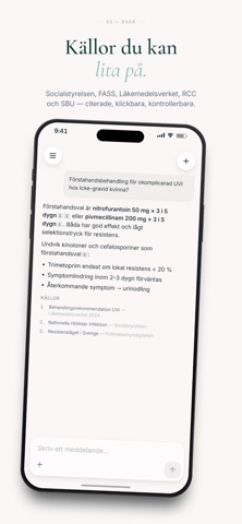 Evidora: Medicinsk AI screenshot