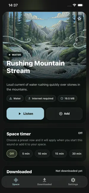 Nature Sounds: Relax & Sleep screenshot 4