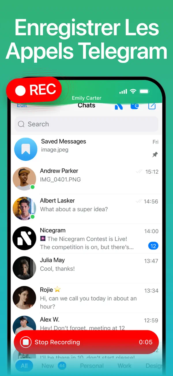 Screenshot #3 pour Nicegram: AI for Telegram X