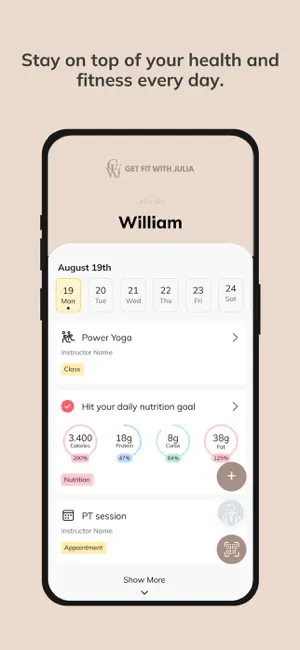 Get Fit With Julia screenshot 2