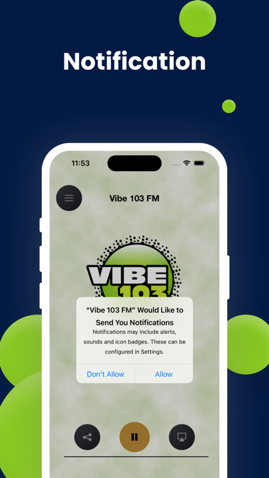 Vibe 103 FM Pro Screenshot