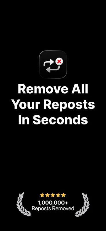 Unrepostify: Repost Remover screenshot 1 of 4