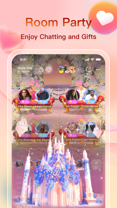 Dimo - Voice Chat Room Screenshot