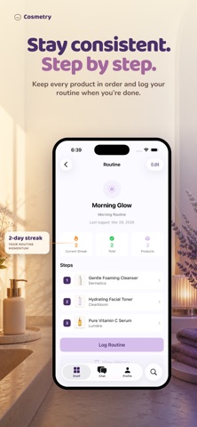 Cosmetry: AI Skincare Tracker Screenshot 6 of 10