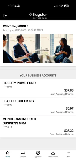 Flagstar Private Mobile Bkg screenshot 2