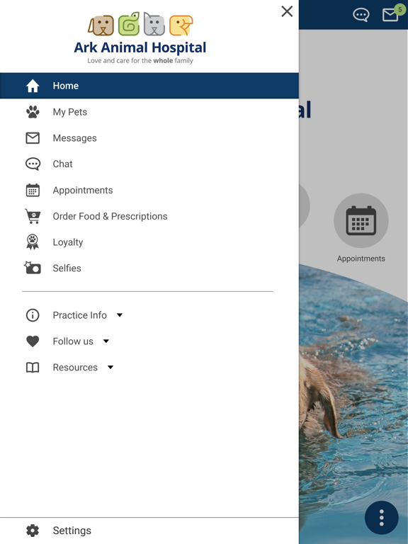 Ark Animal Hospital iPad screenshot 5 - Business app