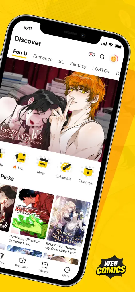 WebComics - Webtoon, Manga - Books App | MWM