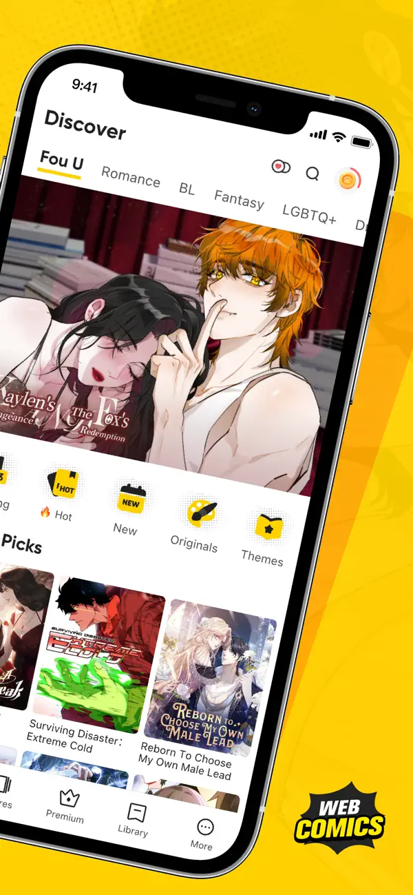 Screenshot #2 pour WebComics - Webtoon, Manga