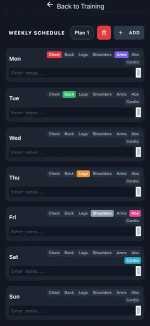 Muscle Memo & Counter screenshot 3
