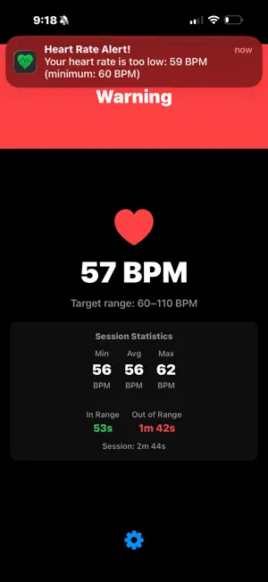 Heart Safe Alerts screenshot 2