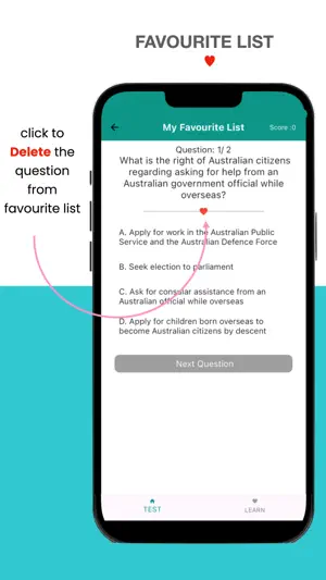Au Citizenship Practice Test screenshot 2