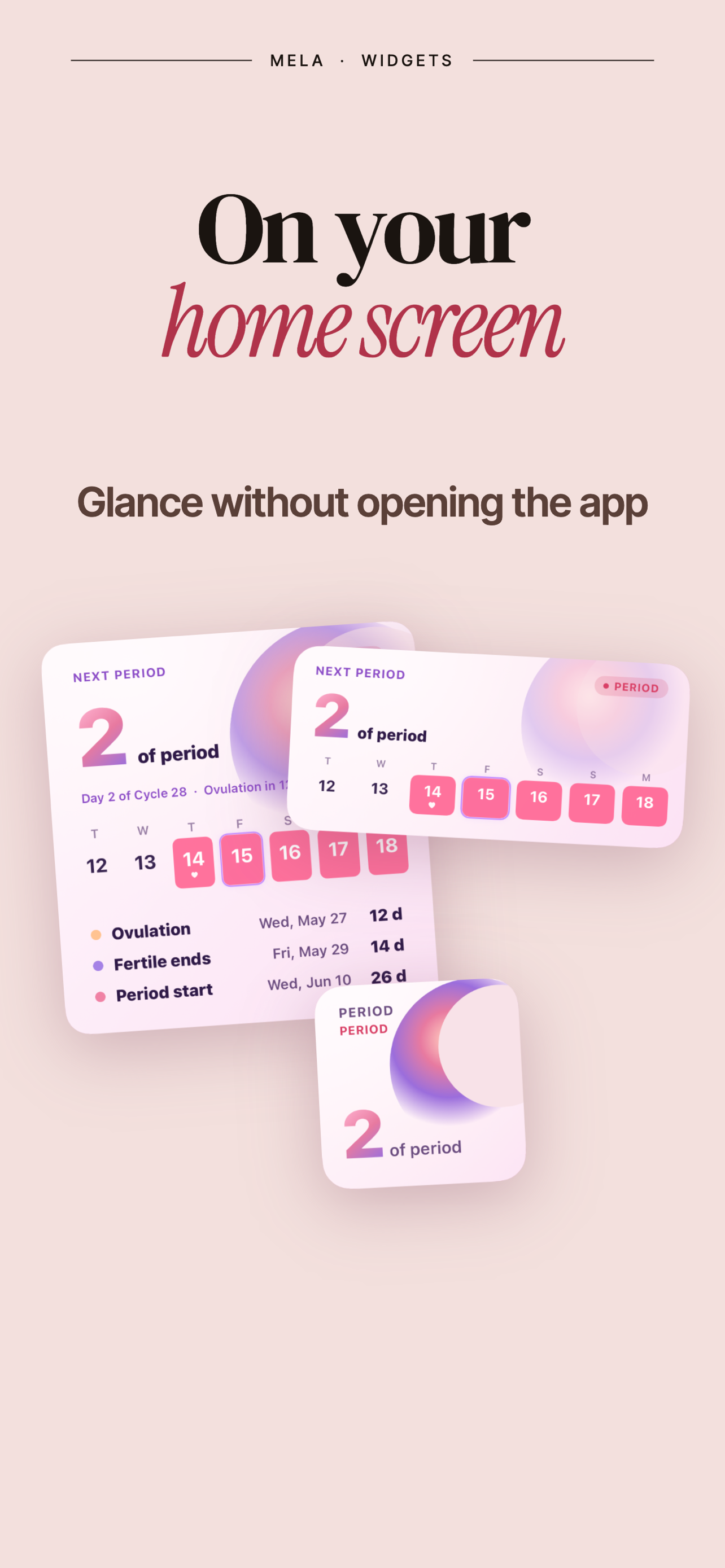Mela: Private Cycle Tracker