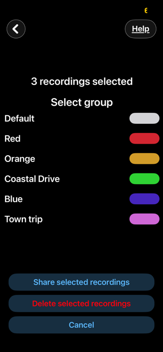 Video recorder with trigger Screenshot 9 of 9