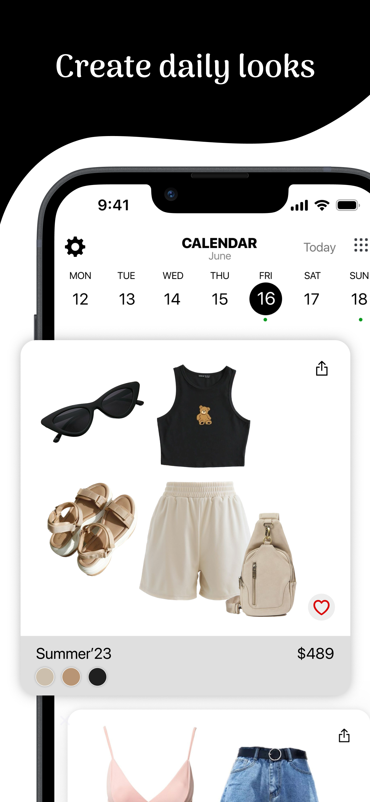 My Wardrobe - Outfit Closet screenshot 3