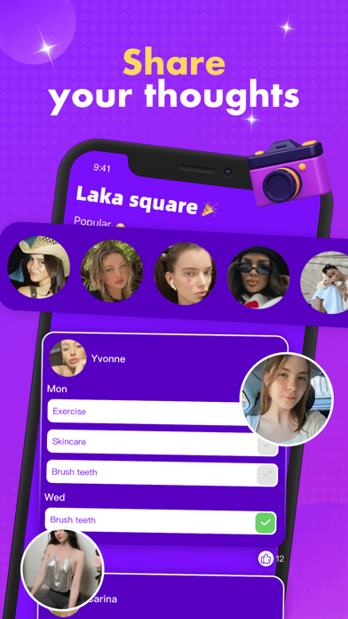 Laka-video chat & share life Screenshot