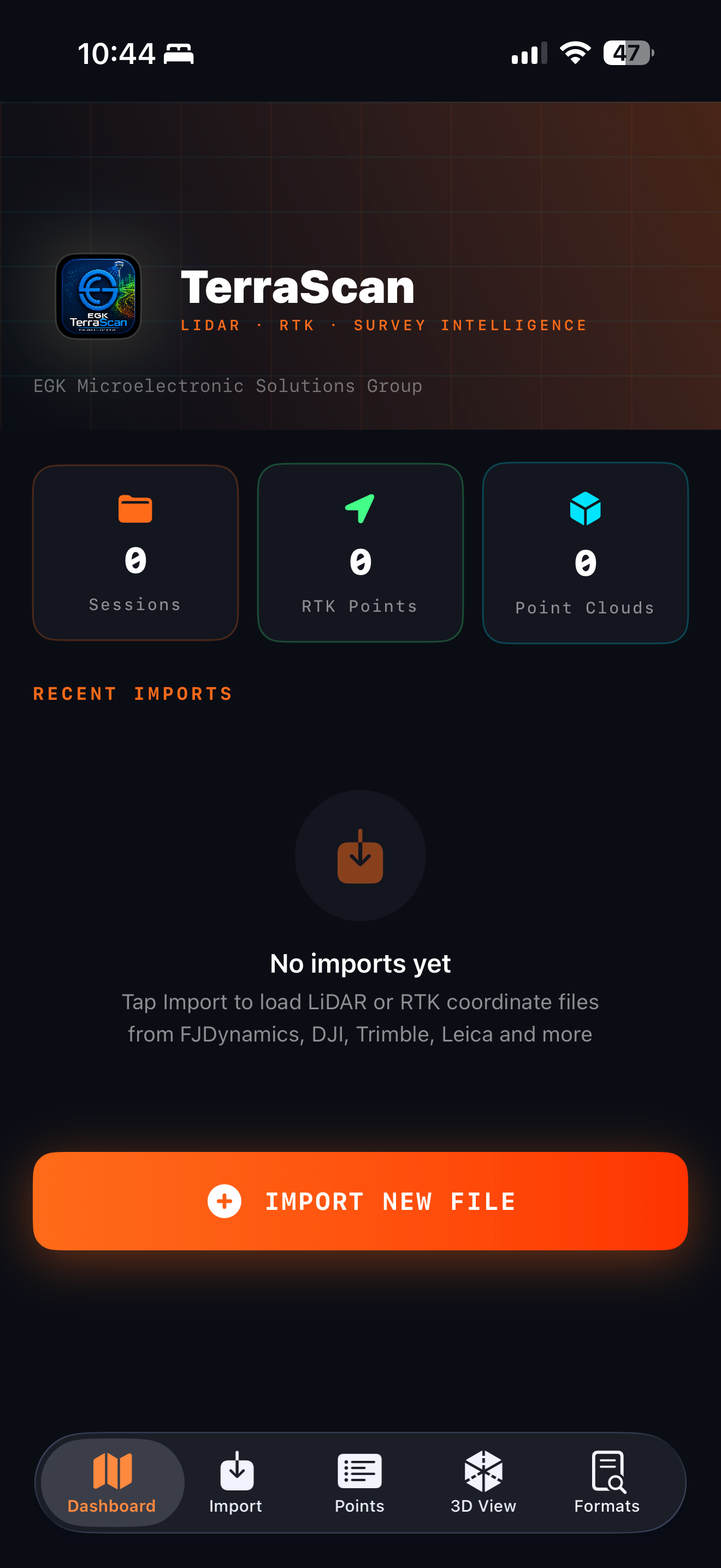 EGK TerraScan screenshot 8