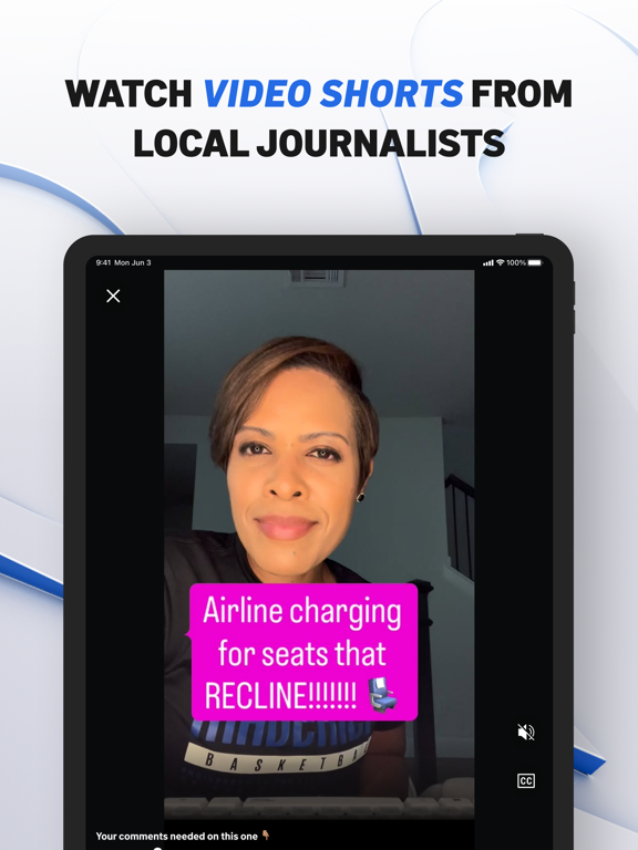 NBC 5 Dallas-Fort Worth News iPad screenshot 1 - News app
