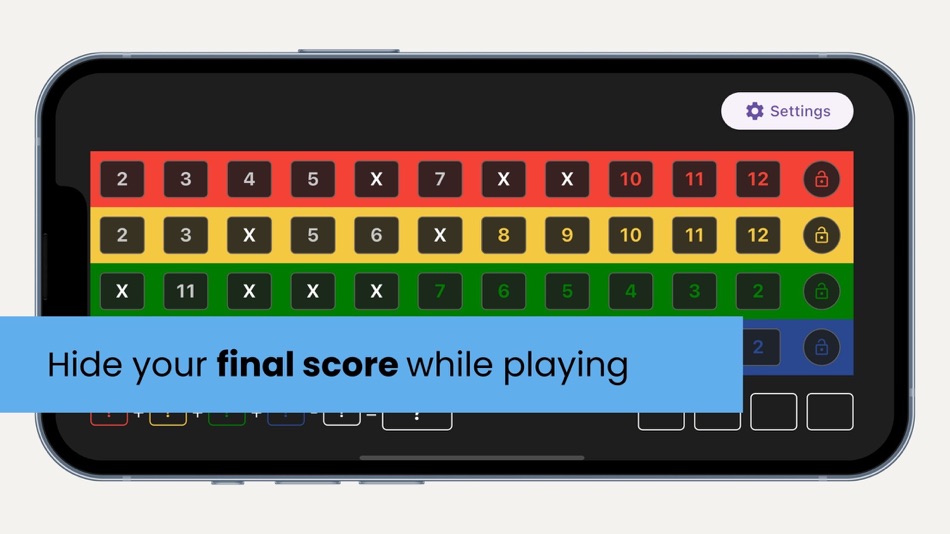 #3. Qwixx - Game Sheet (iOS) 由: Maikel Stuivenberg