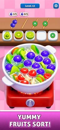 Hot Pot Food: Sorting Puzzle screenshot 1