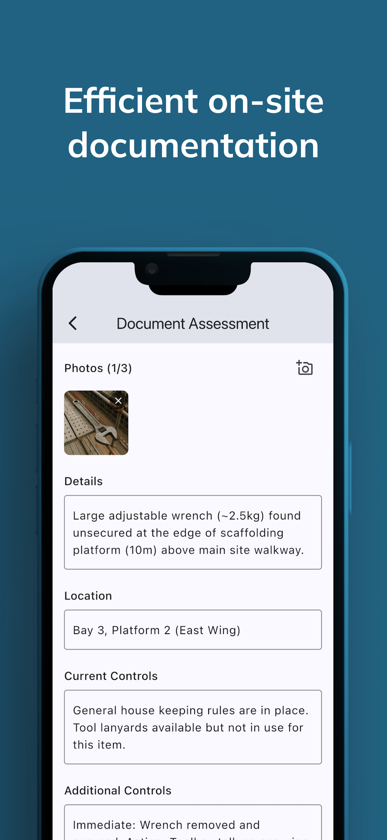 Dropped Object Assessment