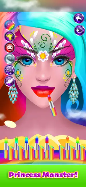 Monster Halloween Makeup screenshot 4