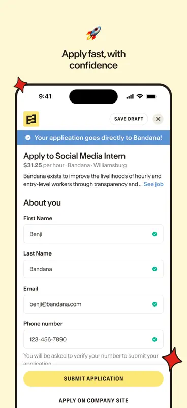Bandana Job Search screenshot 5 of 5