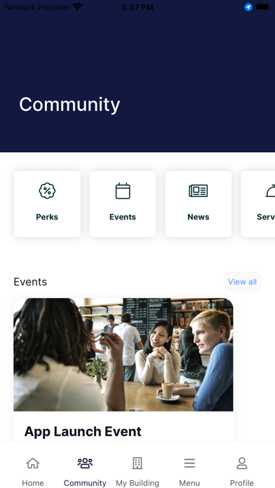 Tenant Xperience Screenshot