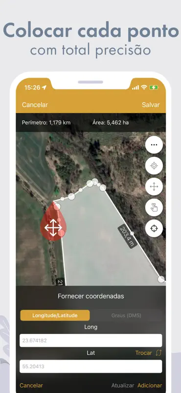 GPS Fields Area Measure Map screenshot 9 of 10